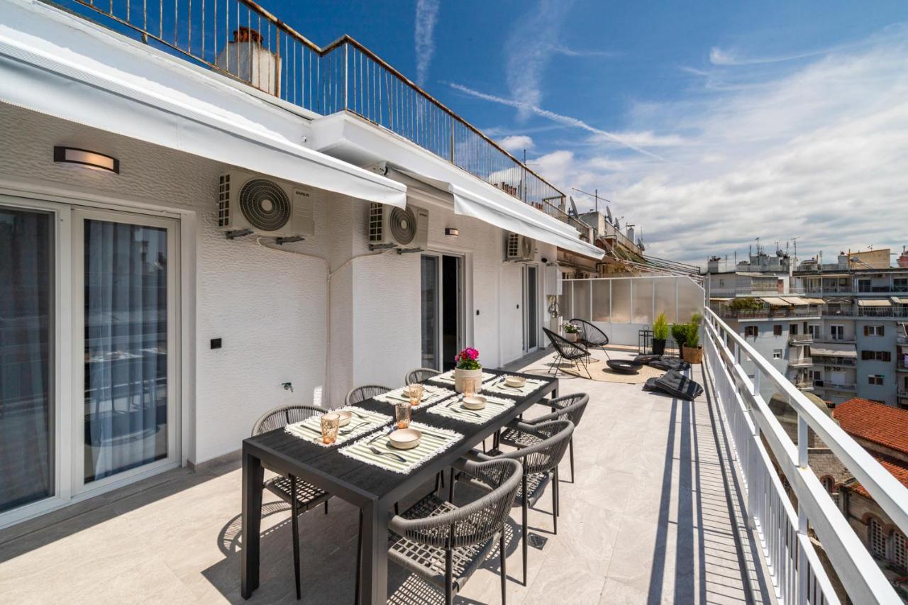 Ares Penthouse Apartment Thessaloníki Luaran gambar